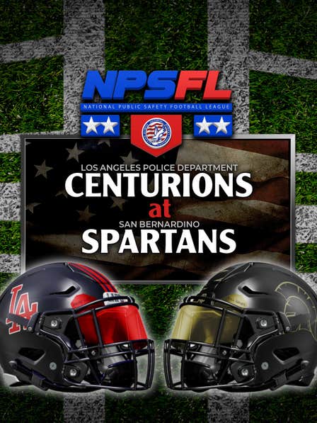 2025 National Public Safety Football League dcg-mark-poster