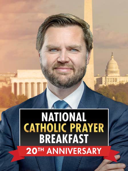 20th Annual National Catholic Prayer Breakfast dcg-mark-poster
