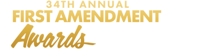 34th Annual First Amendment Awards logo