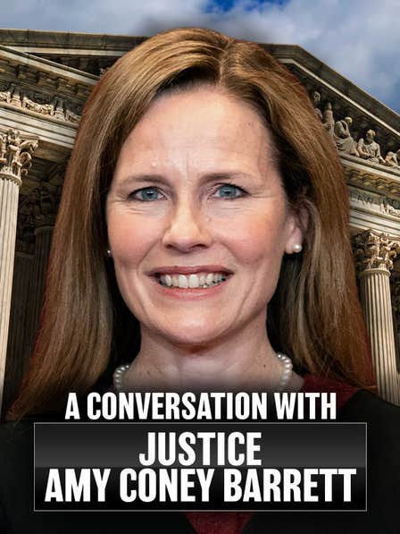 A Conversation With Justice Amy Coney Barrett dcg-mark-poster