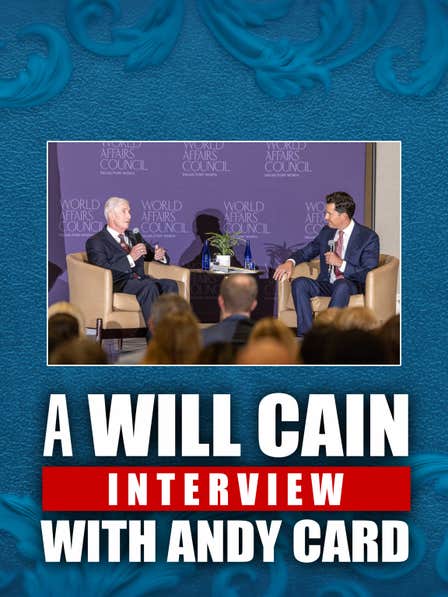 A Will Cain Interview dcg-mark-poster