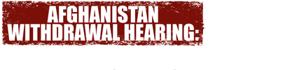 Afghanistan Withdrawal Hearing: Veterans React logo