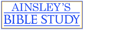 Ainsley's Bible Study logo