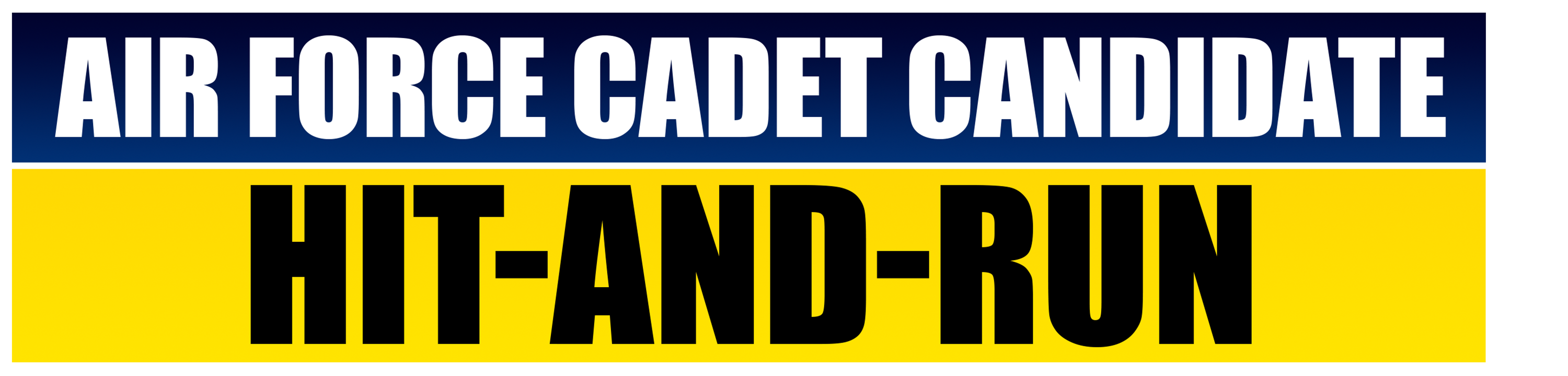 Air Force Cadet Candidate Hit-And-Run logo