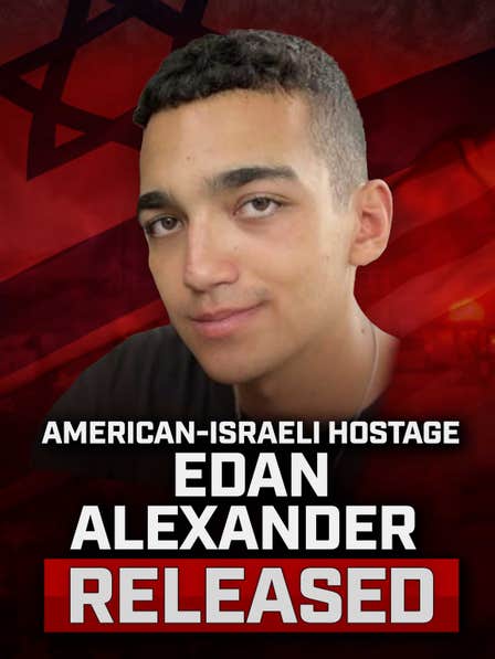 American-Israeli Hostage Edan Alexander Released dcg-mark-poster