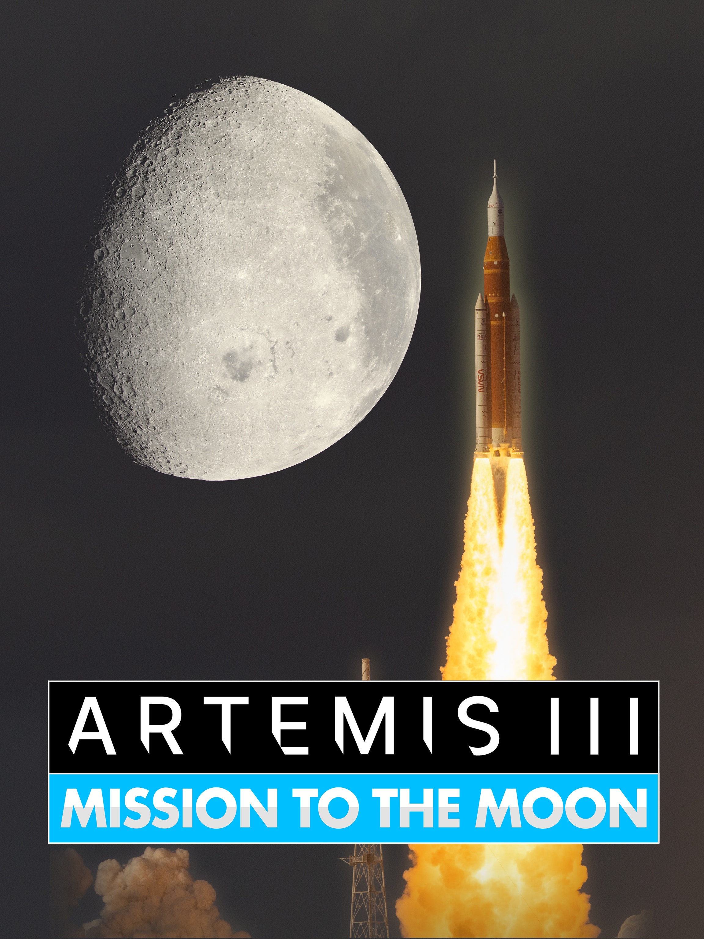 Artemis III Mission to the Moon dcg-mark-poster