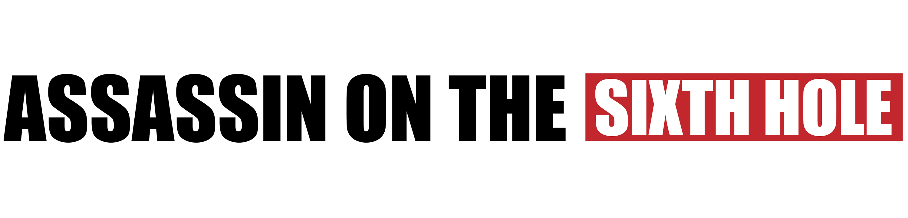Assassin on the Sixth Hole logo