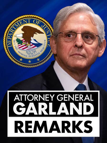 Attorney General Garland Remarks dcg-mark-poster