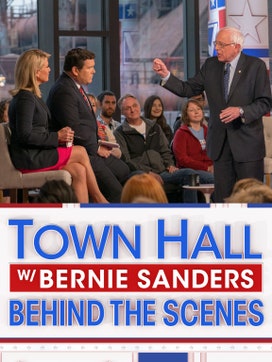 Behind the Scenes: Senator Bernie Sanders Town Hall dcg-mark-poster