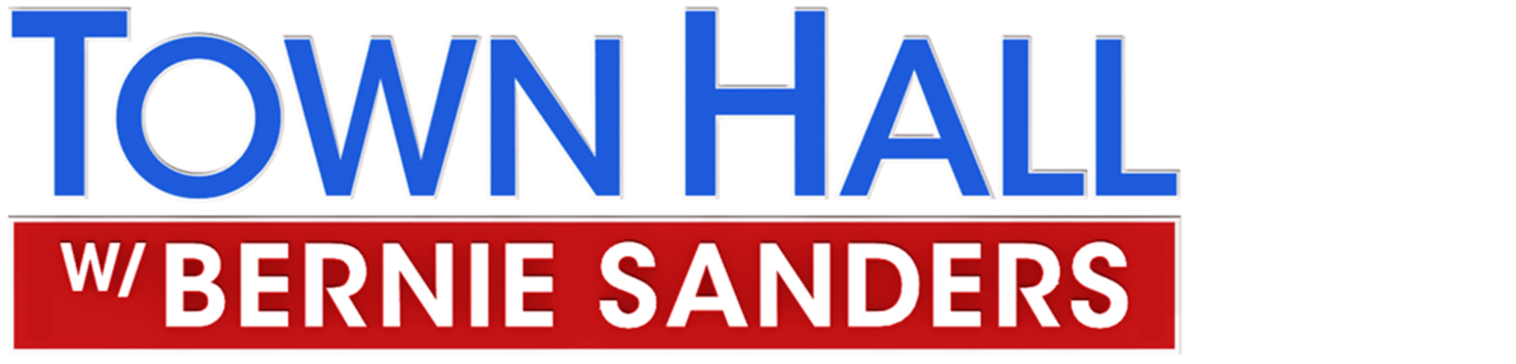 Behind the Scenes: Senator Bernie Sanders Town Hall logo