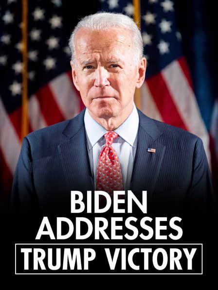 Biden Addresses Trump Victory dcg-mark-poster