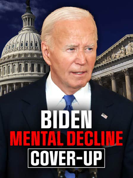 Biden Mental Decline Cover-Up dcg-mark-poster