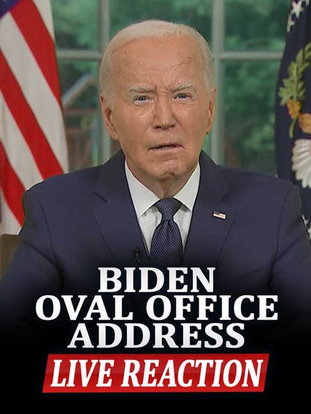 Biden Oval Office Address: Live Reaction dcg-mark-poster