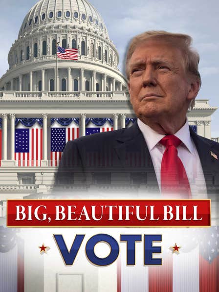 Big, Beautiful Bill Vote dcg-mark-poster