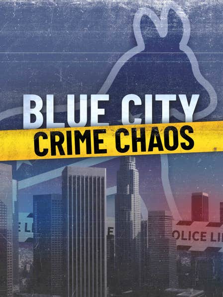 Blue City Crime Chaos dcg-mark-poster