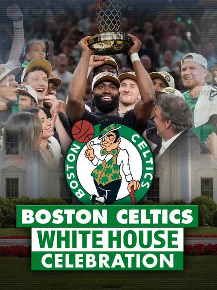 Boston Celtics White House Celebration dcg-mark-poster