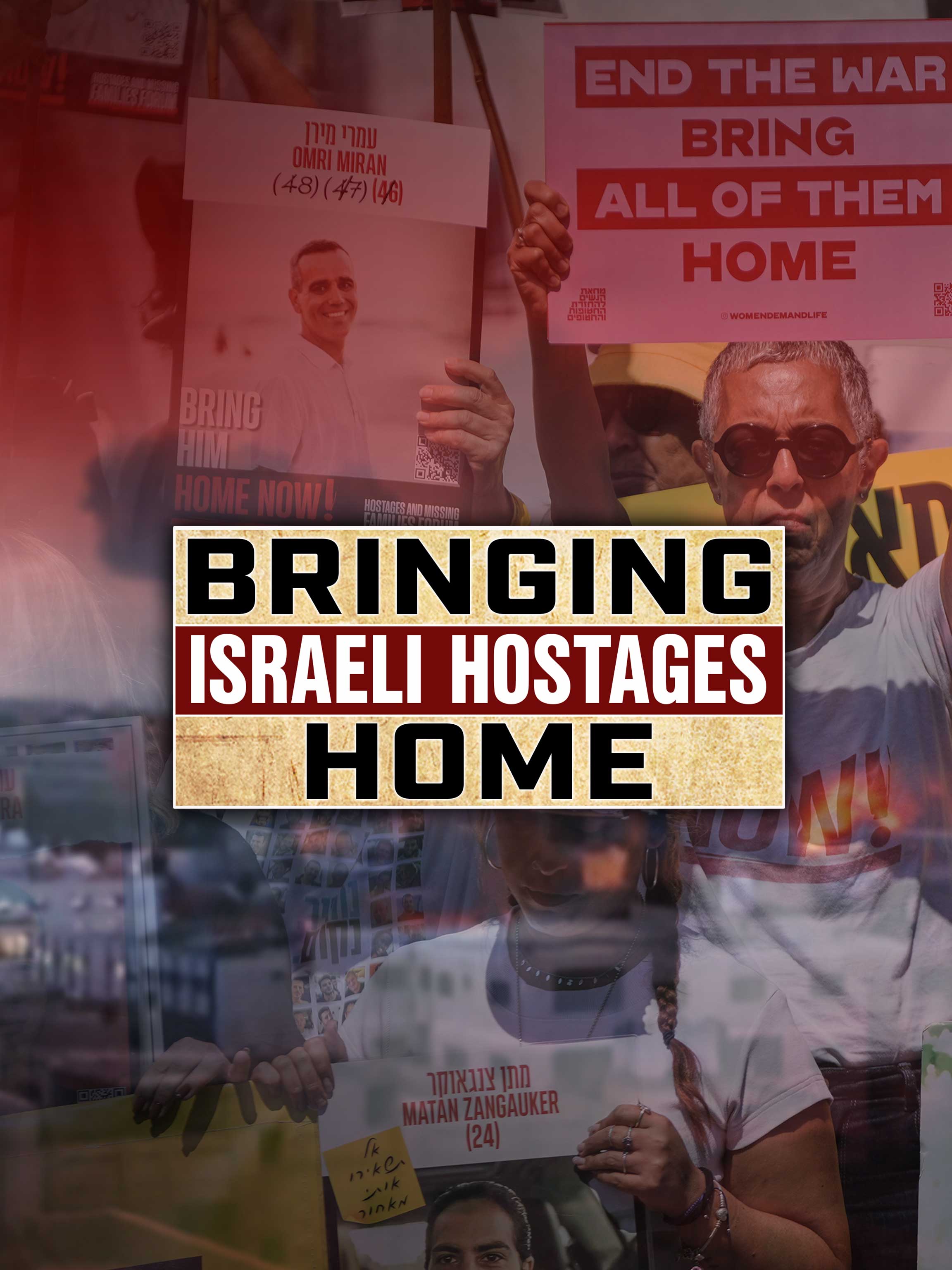 Bringing Israeli Hostages Home dcg-mark-poster