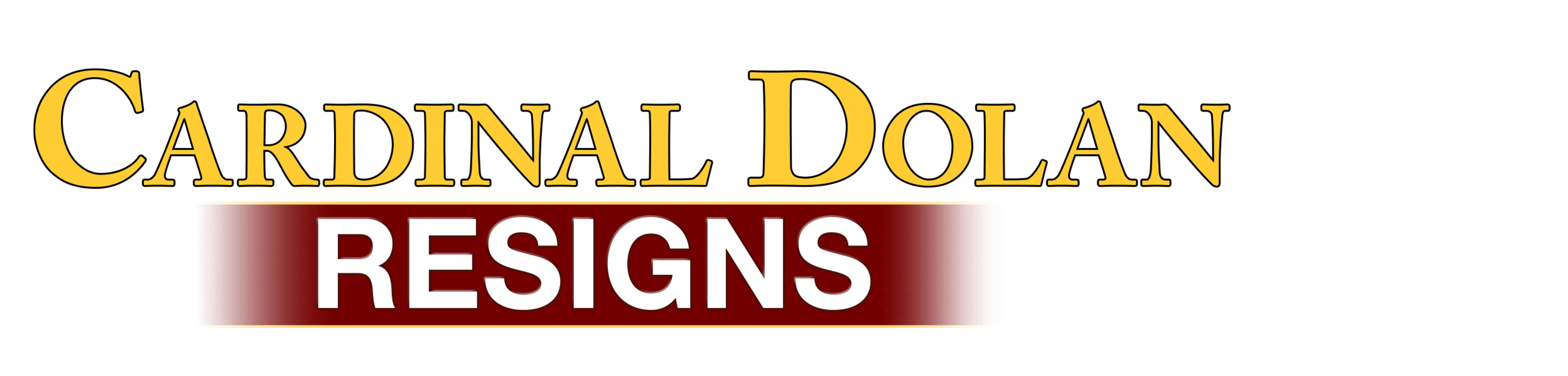 Cardinal Dolan Resigns logo