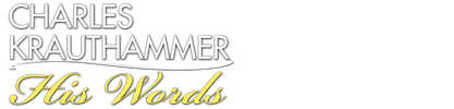 Charles Krauthammer: His Words logo