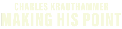 Charles Krauthammer: Making His Point logo