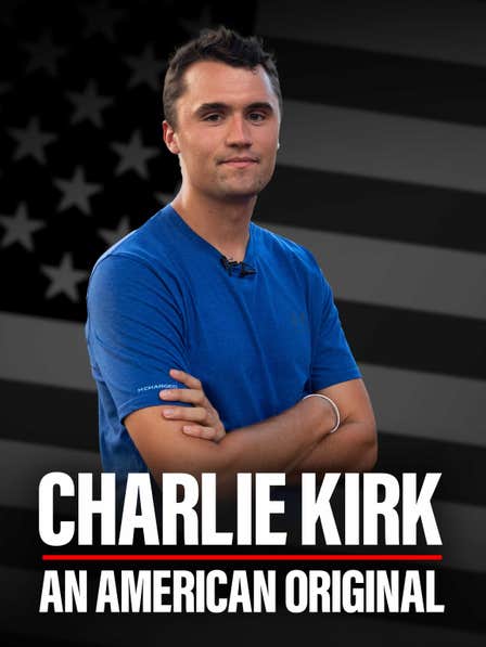Charlie Kirk: An American Original dcg-mark-poster