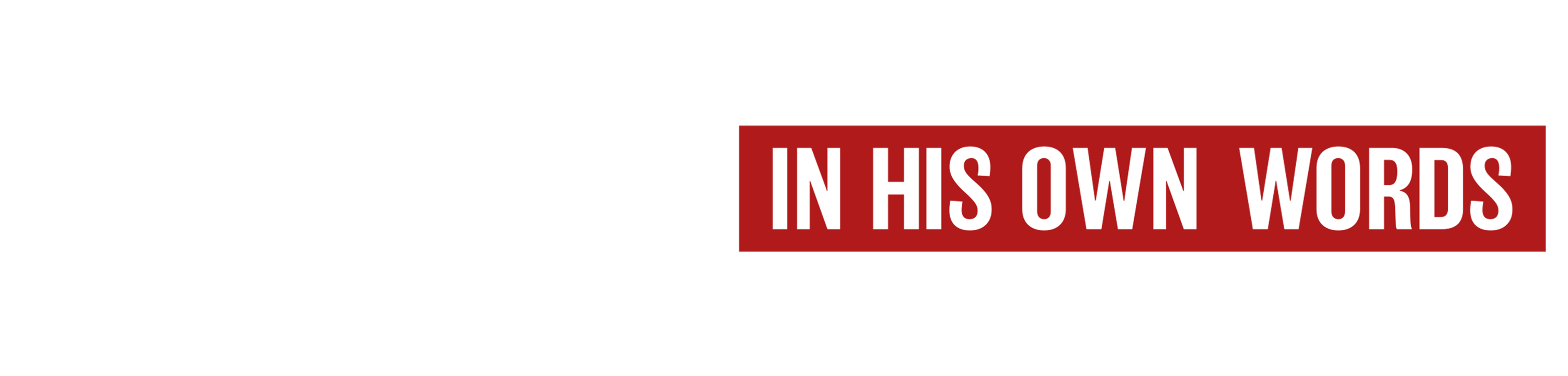 Charlie Kirk: in His Own Words logo