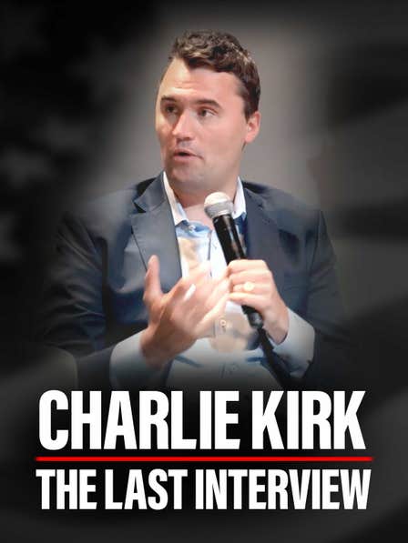 Charlie Kirk: The Last Interview dcg-mark-poster