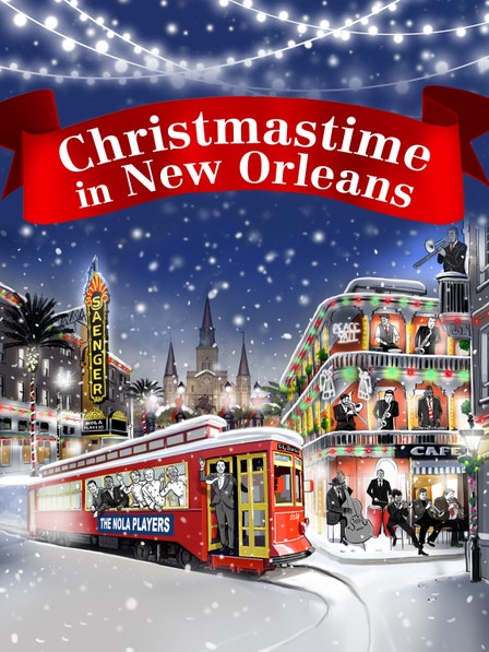 Christmastime in New Orleans dcg-mark-poster