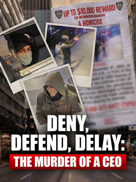 Deny, Defend, Delay: The Murder of a Ceo dcg-mark-poster