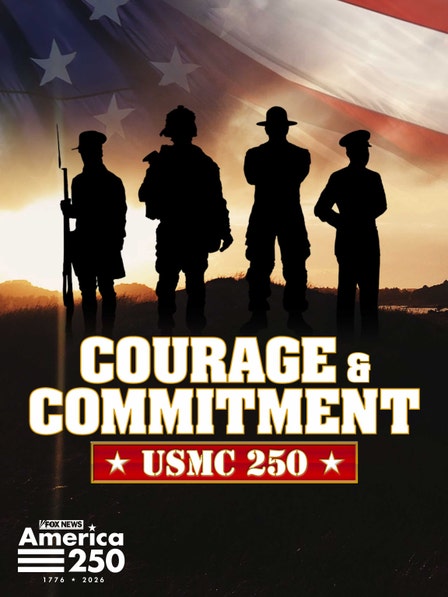 Courage & Commitment: USMC 250 dcg-mark-poster