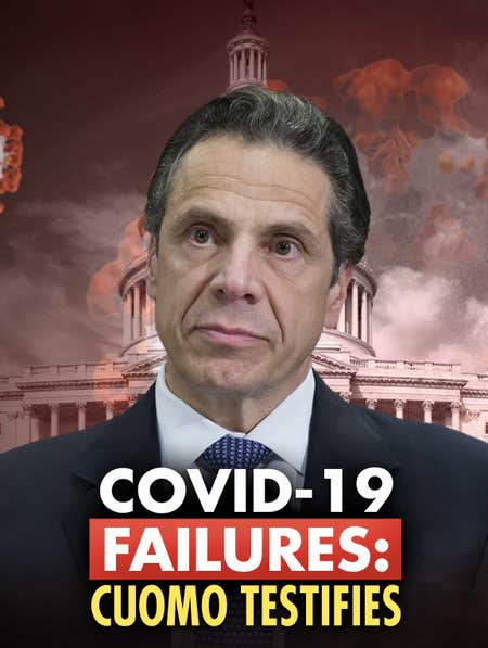 COVID-19 Failures: Cuomo Testifies dcg-mark-poster