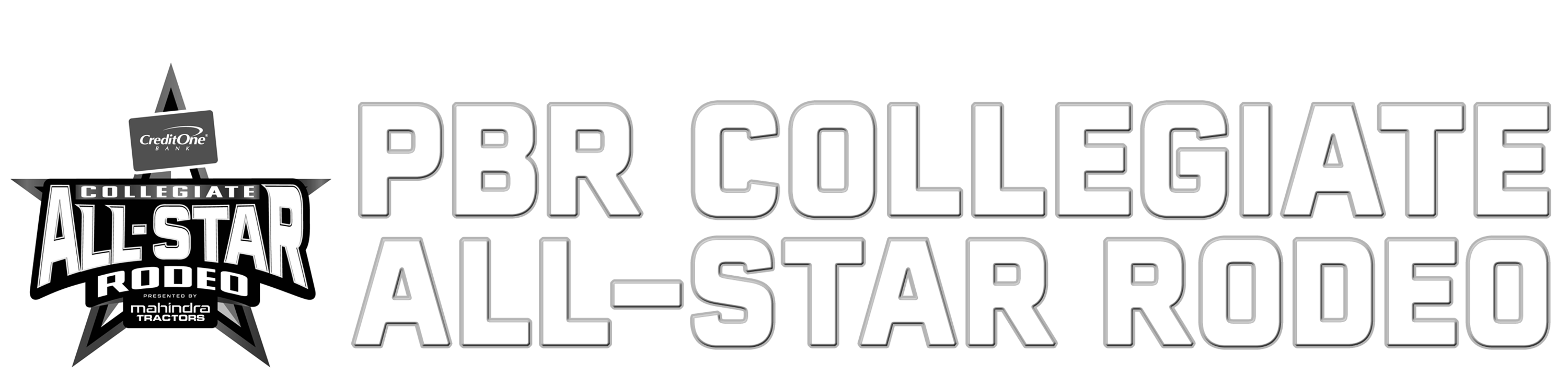 Credit One Bank Collegiate All Star Rodeo logo