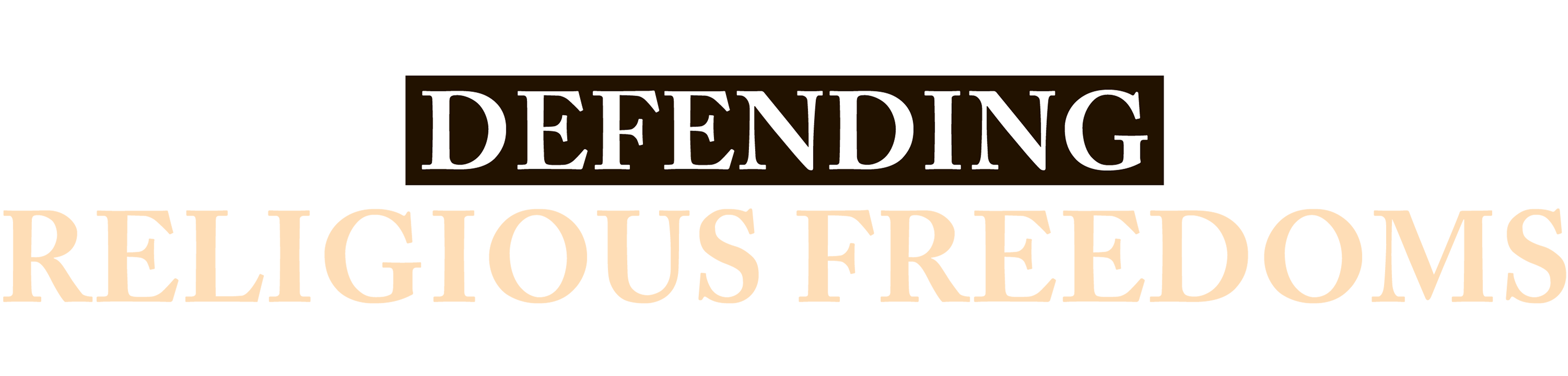 Defending Religious Freedoms logo