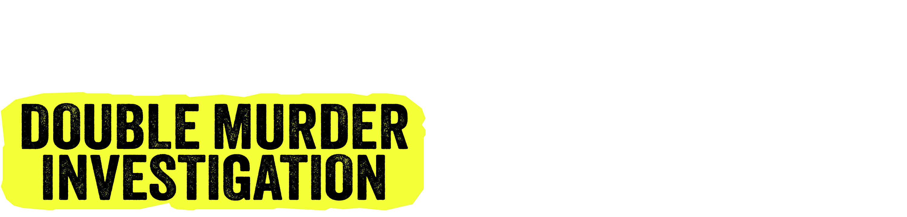 Devil's Den Double Murder Investigation logo