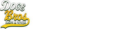 Doge Bros: Elon and Vivek logo