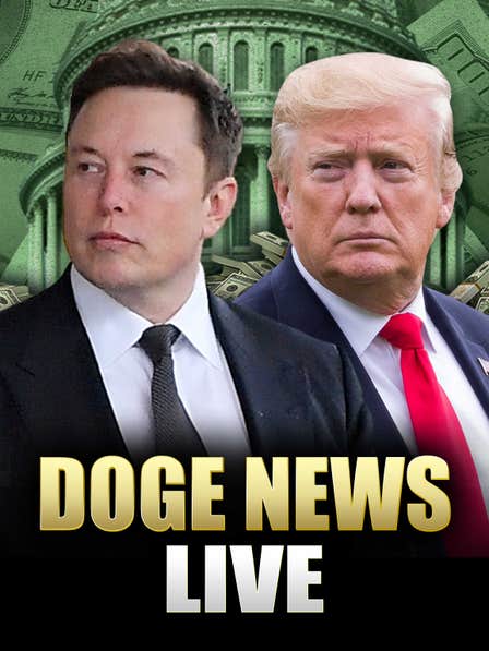 DOGE News Live dcg-mark-poster