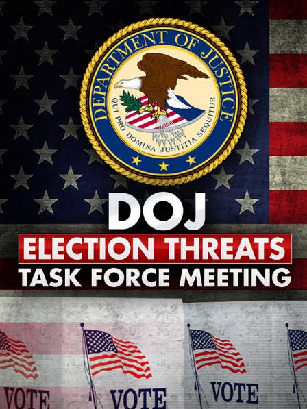 DOJ Election Threats Task Force Meeting dcg-mark-poster