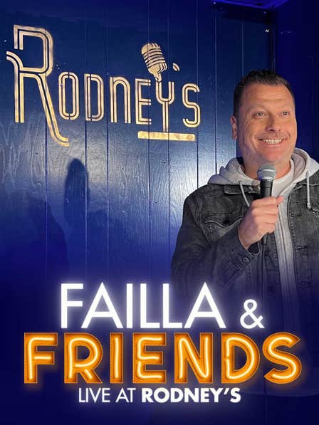 Failla and Friends: Live! at Rodney's dcg-mark-poster