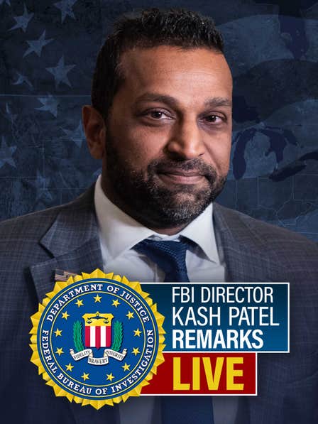 FBI Director Kash Patel Live Remarks dcg-mark-poster