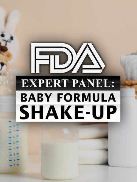 Fda Expert Panel: Baby Formula Shake-Up dcg-mark-poster