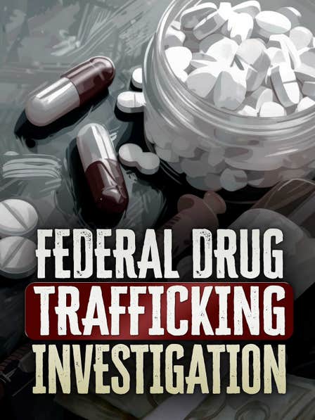 Federal Drug Trafficking Investigation dcg-mark-poster