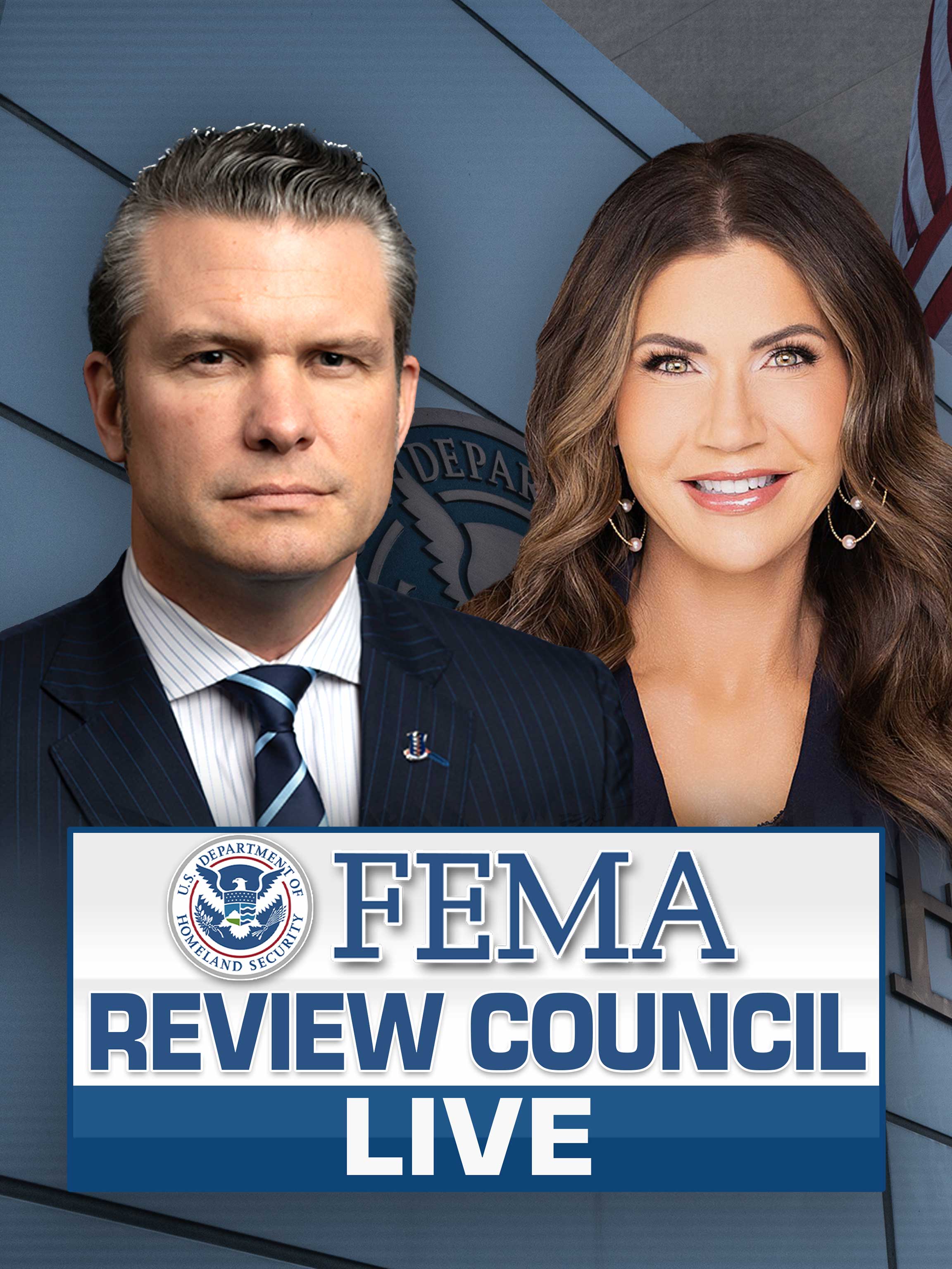 Fema Review Council Live dcg-mark-poster