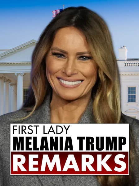 First Lady Melania Trump Remarks dcg-mark-poster