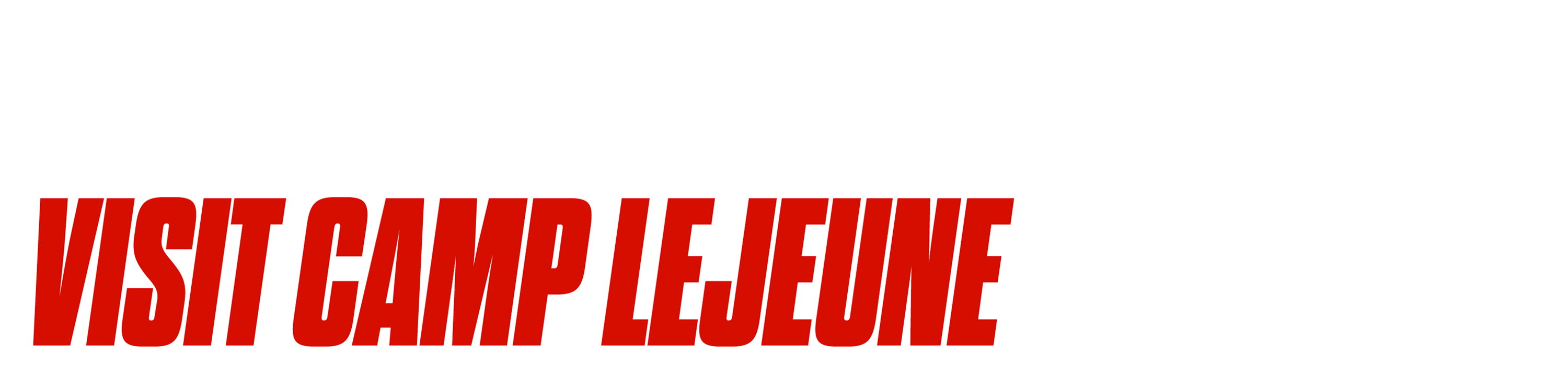 First & Second Ladies Visit Camp Lejeune logo