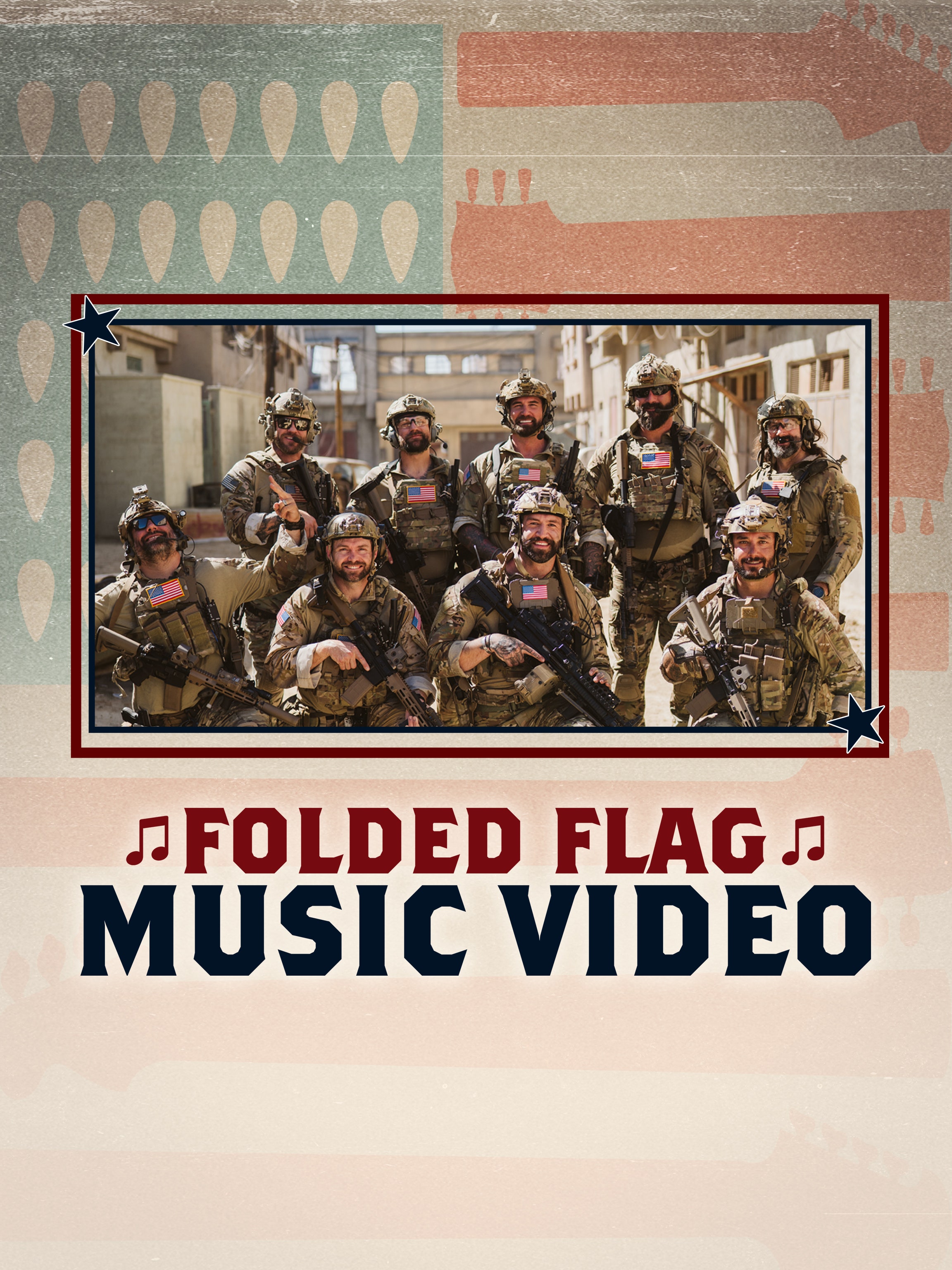 Folded Flag Music Video dcg-mark-poster