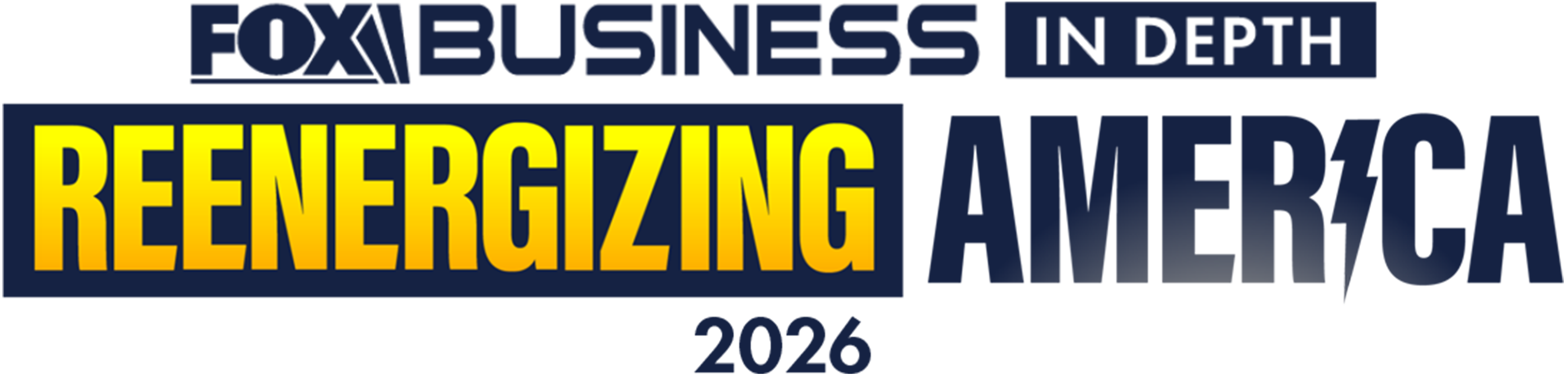 Fox Business in Depth: Reenergizing America logo
