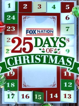 Fox Nation 25 Days of Christmas dcg-mark-poster