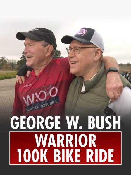 George W. Bush Warrior 100k Bike Ride dcg-mark-poster