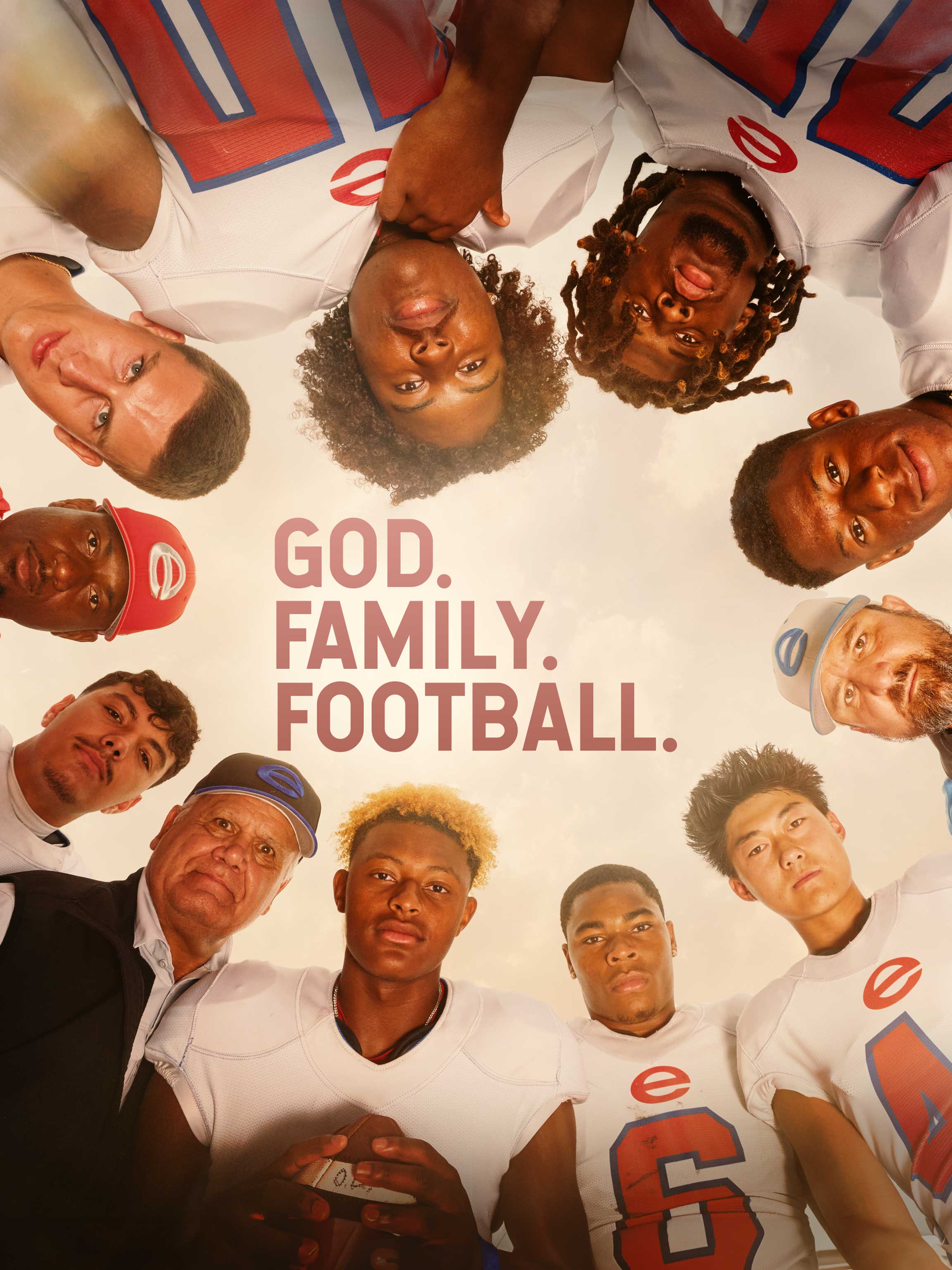 God. Family. Football. dcg-mark-poster