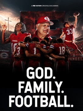 God. Family. Football. dcg-mark-poster